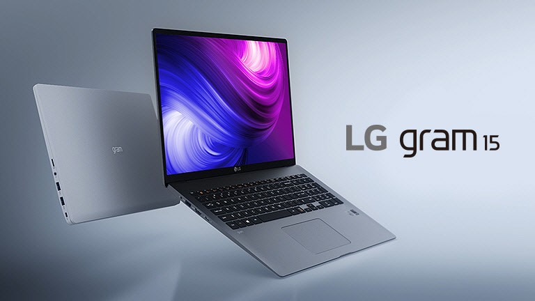 LG gram 15 inch lightweight laptop design and display overview